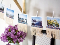 PBteen Blog Fringe Photo Garland